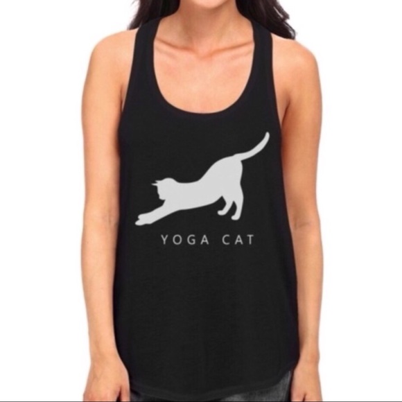 Tops - Yoga Cat Tank
